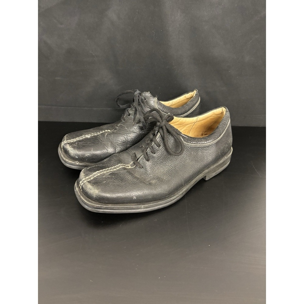 Mens Vintage Leather Sketchers With black laces